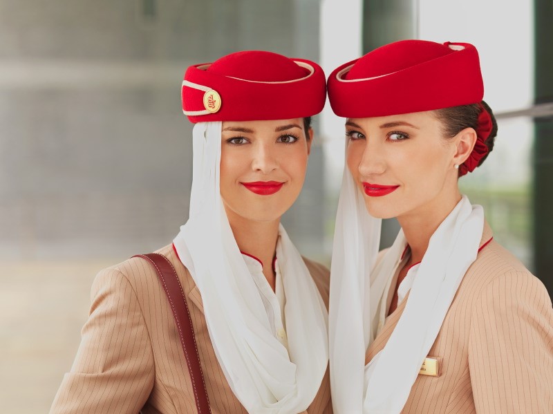 Mũ Tiếp Viên Hàng Không Emirates