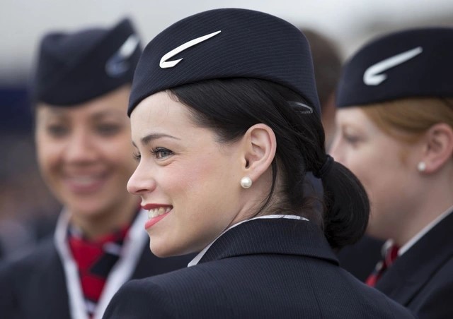 Mũ Tiếp Viên Hàng Không British Airways