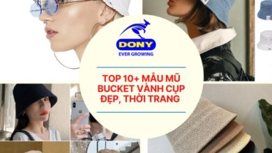 Top 10+ Mẫu Mũ Bucket Vành Cụp Đẹp, Thời Trang Uy Tín