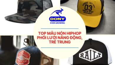 Top 10 Mẫu Nón Hiphop Phối Lưới Năng Động, Trẻ Trung Giá Sỉ