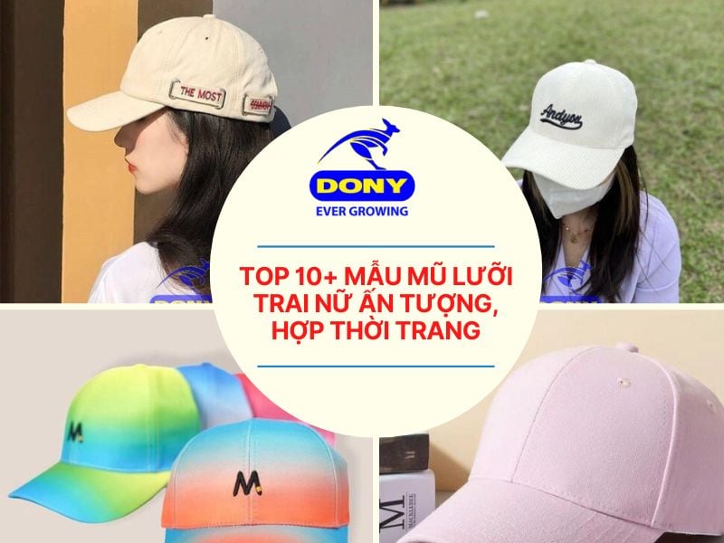 Mẫu Mũ Lưỡi Trai Cho Nữ Đẹp