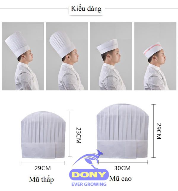 May Mũ Đồng Phục Đầu Bếp Tại Phú Nhuận