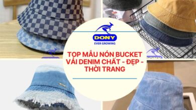 Top 10+ Mẫu Nón Bucket Vải Denim Chất - Đẹp - Thời Trang Xịn