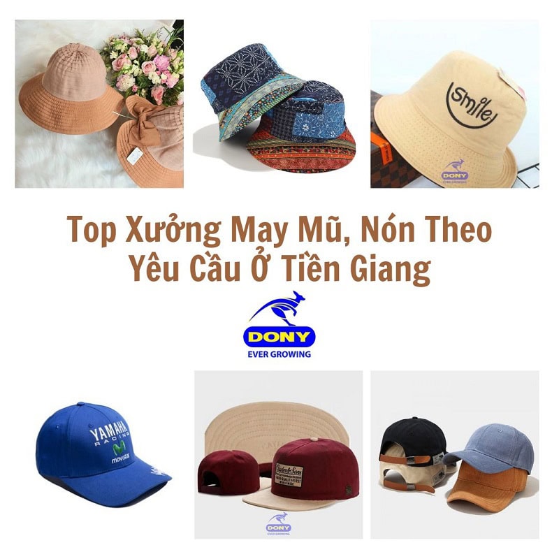 May Nón Đồng Phục, Thời Trang Tại Tiền Giang Theo Yêu Cầu