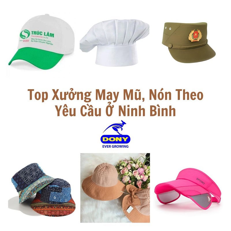 Xưởng May Mũ/ Nón Theo Yêu Cầu Ở Ninh Bình