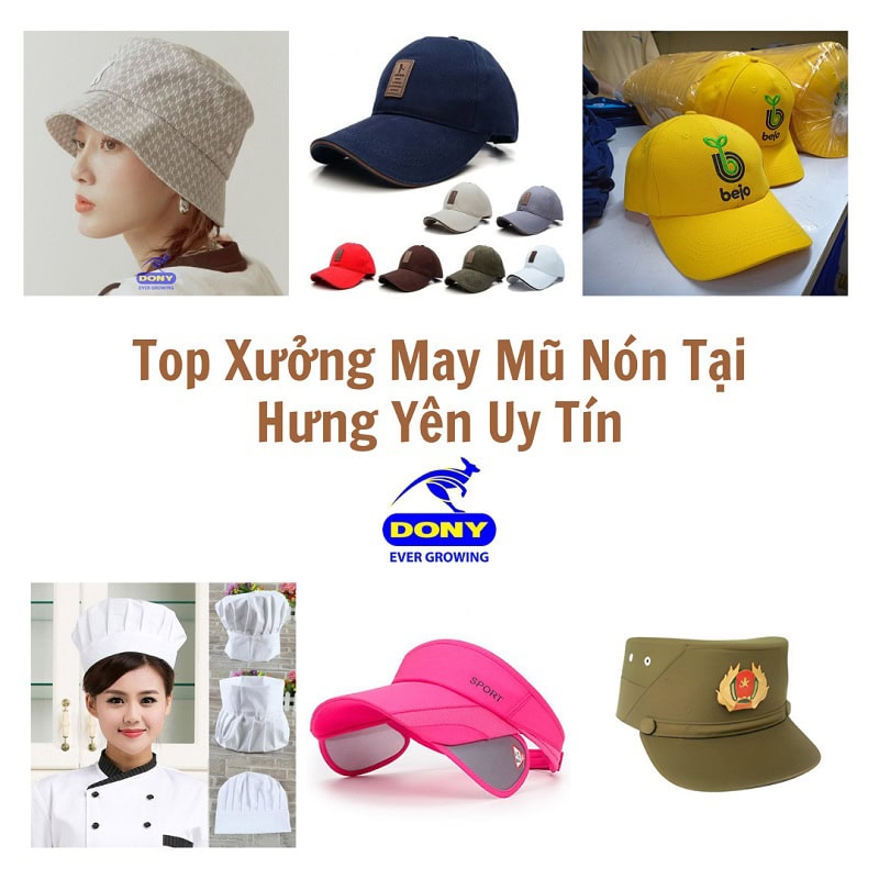 Xưởng May Mũ Nón Theo Yêu Cầu Tại Hưng Yên Rẻ, Đẹp