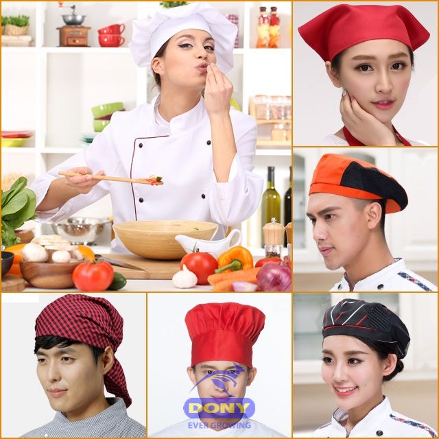 Nhận May Đồng Phục Mũ Nón Đầu Bếp Đẹp, Rẻ Tại Lâm Đồng
