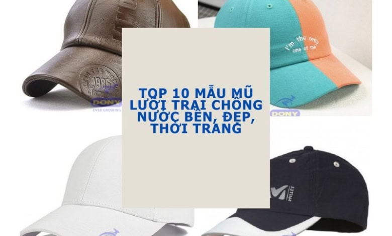 Mũ Lưỡi Trai Chống Nước