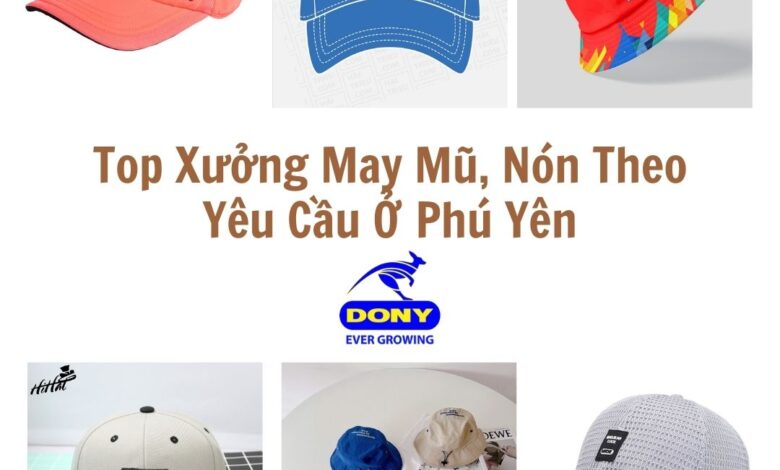 Top Xưởng May Mũ Nón Tại Phú Yên