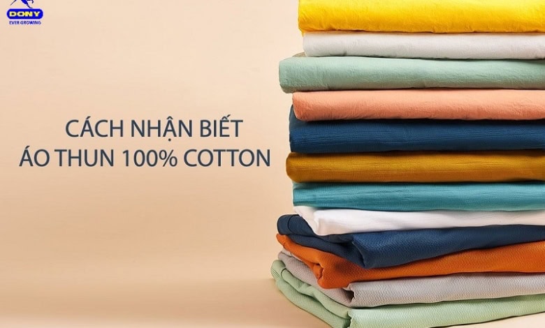 Phân Biệt Áo Thun 100% Cotton