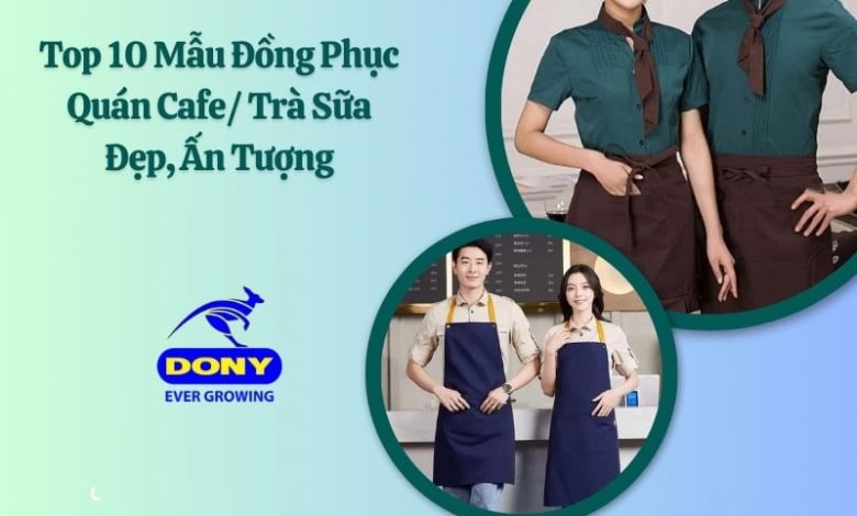 Mẫu Đồng Phục Quán Cafe, Trà Sữa Đẹp