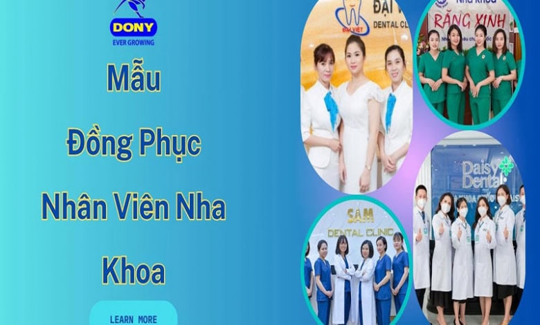 Mẫu Đồng Phục Nhân Viên Nha Khoa ĐẸP – HOT