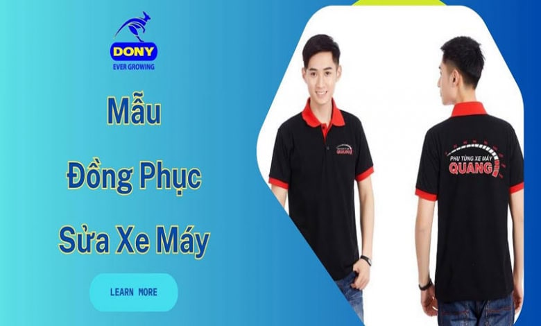 Đồng Phục Sửa Xe Máy Đẹp – Ấn Tượng – Hot Nhất