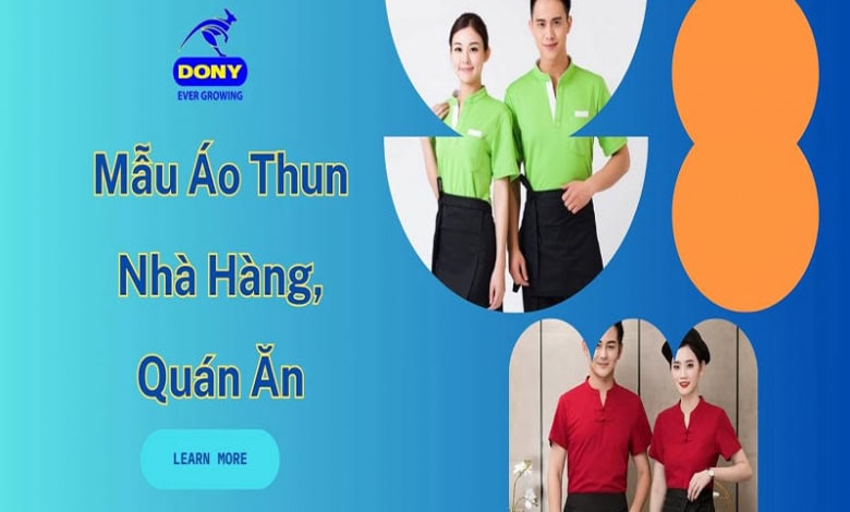 Mẫu Áo Thun Cho Nhà Hàng, Quán Ăn Đẹp HOT Nhất