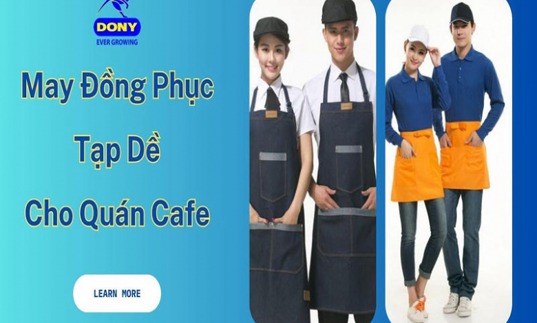 May Đồng Phục Tạp Dề Cho Quán Cafe