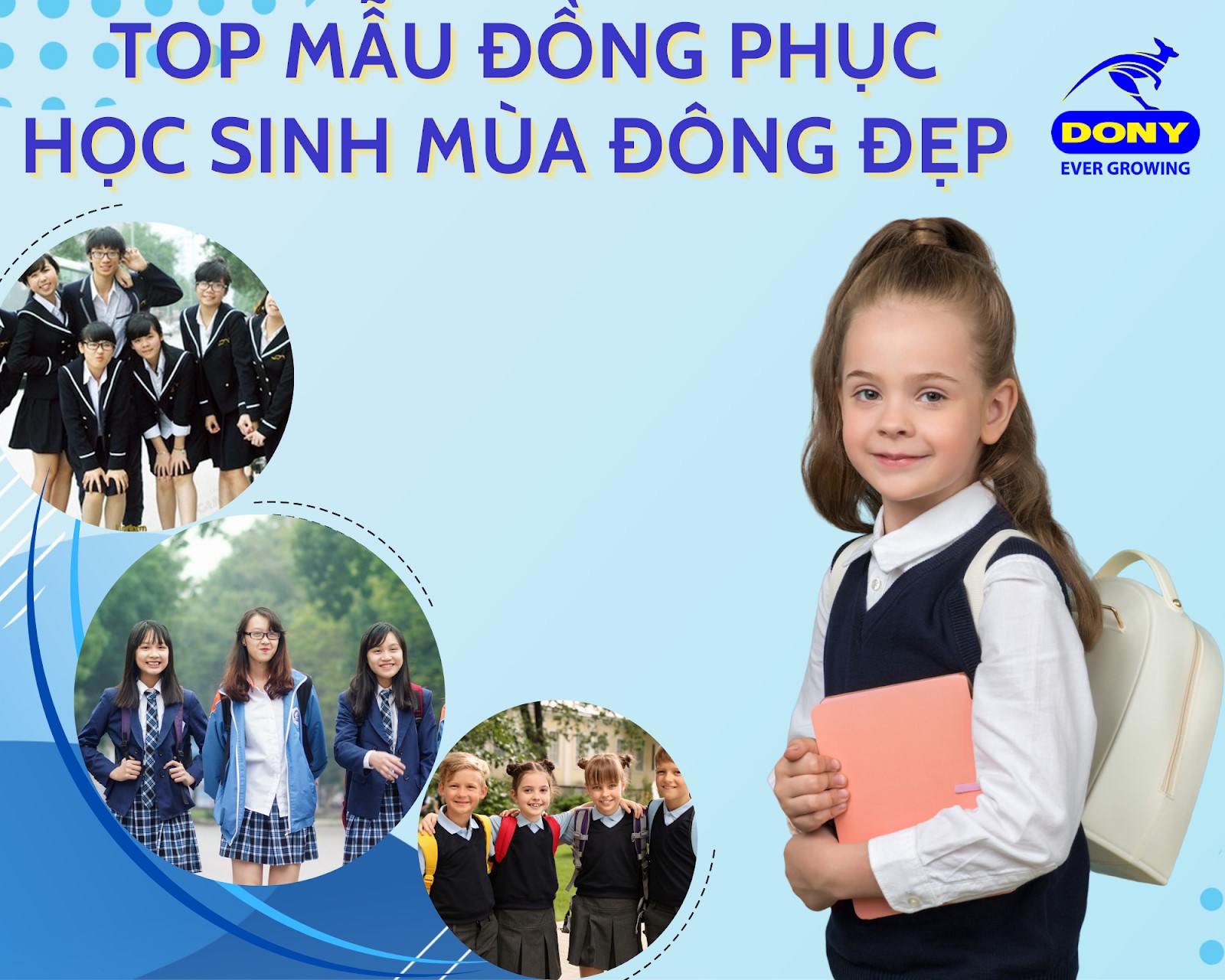 Mẫu Đồng Phục Học Sinh Mùa Đông