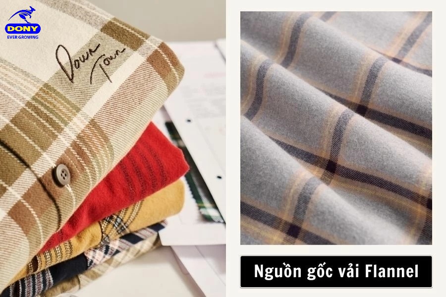 Vải Flannel Được Cho Là Ra Đời Từ Thế Kỷ 16 Tại Xứ Wales, Anh Quốc