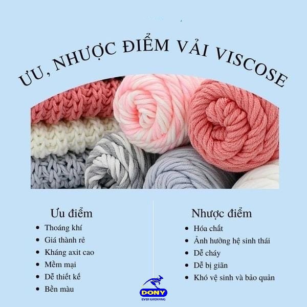 Ưu Nhược Điểm Vải Viscose