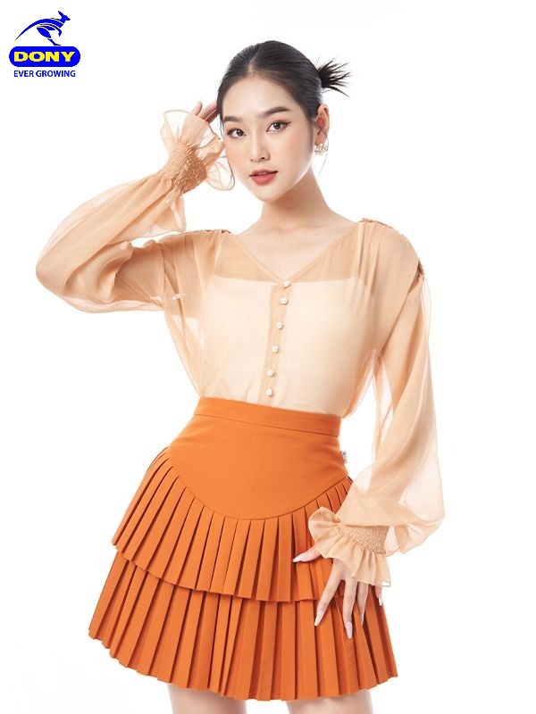 Áo Làm Từ Vải Chiffon