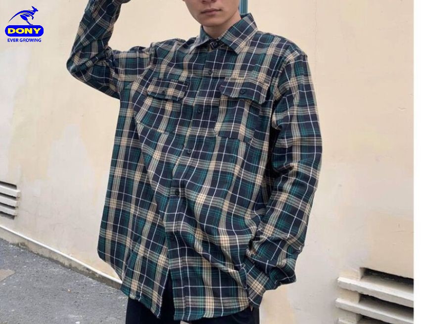 Áo Sơ Mi Nam Flannel