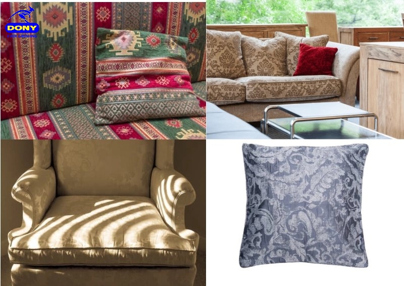 Vải Jacquard Ứng Dụng Nhiều Trong Bọc Nệm, Ghế Sofa