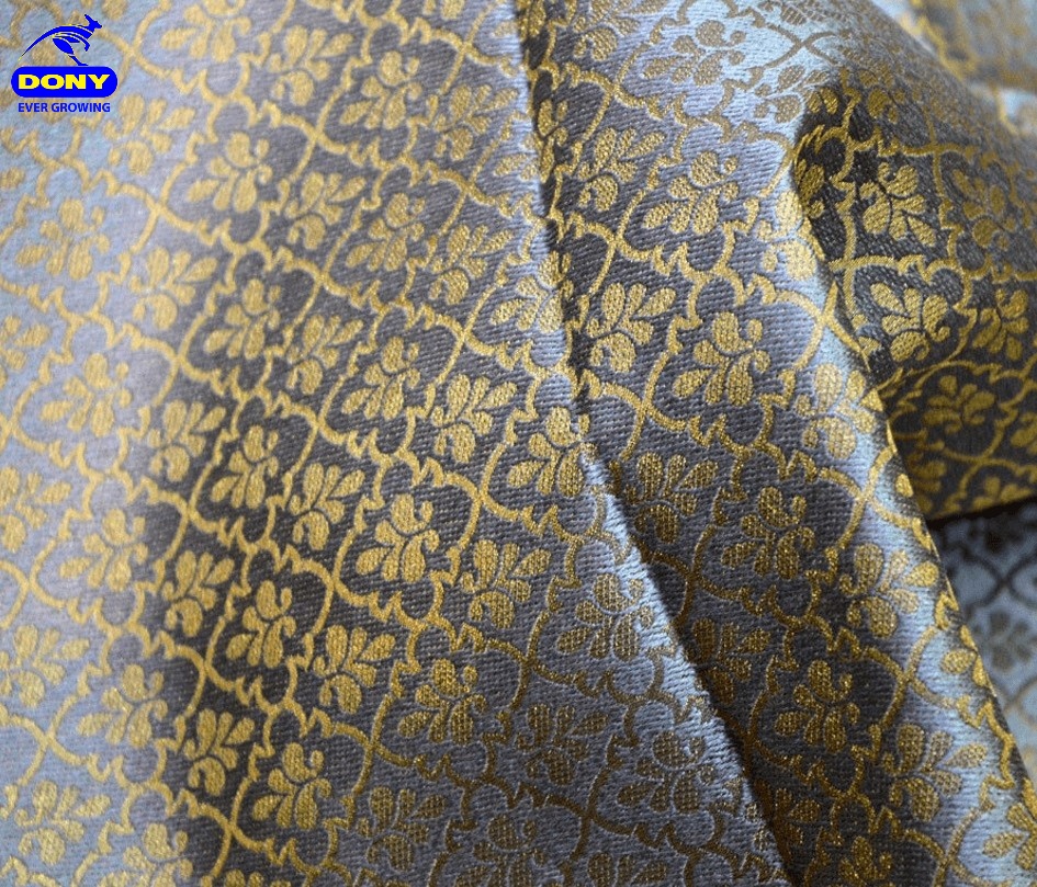 Vải Jacquard Gấm Hoa