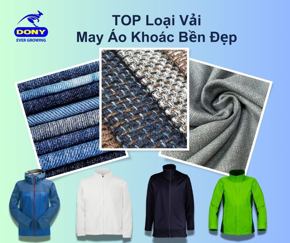 Các Loại Vải Dùng May Áo Khoác Bền Đẹp