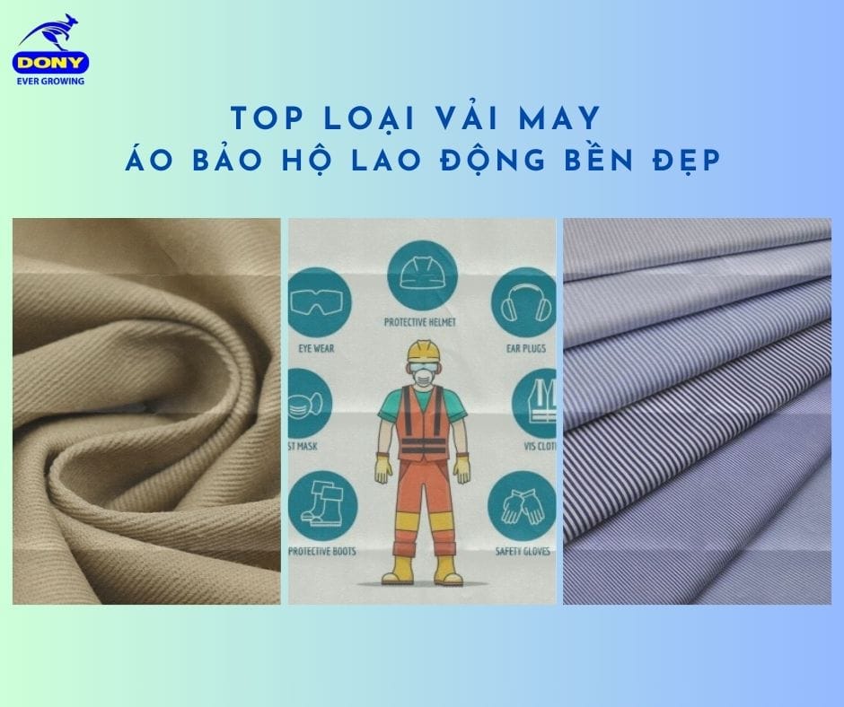 Các Loại Vải Phù Hợp May Đồng Phục Bảo Hộ Lao Động