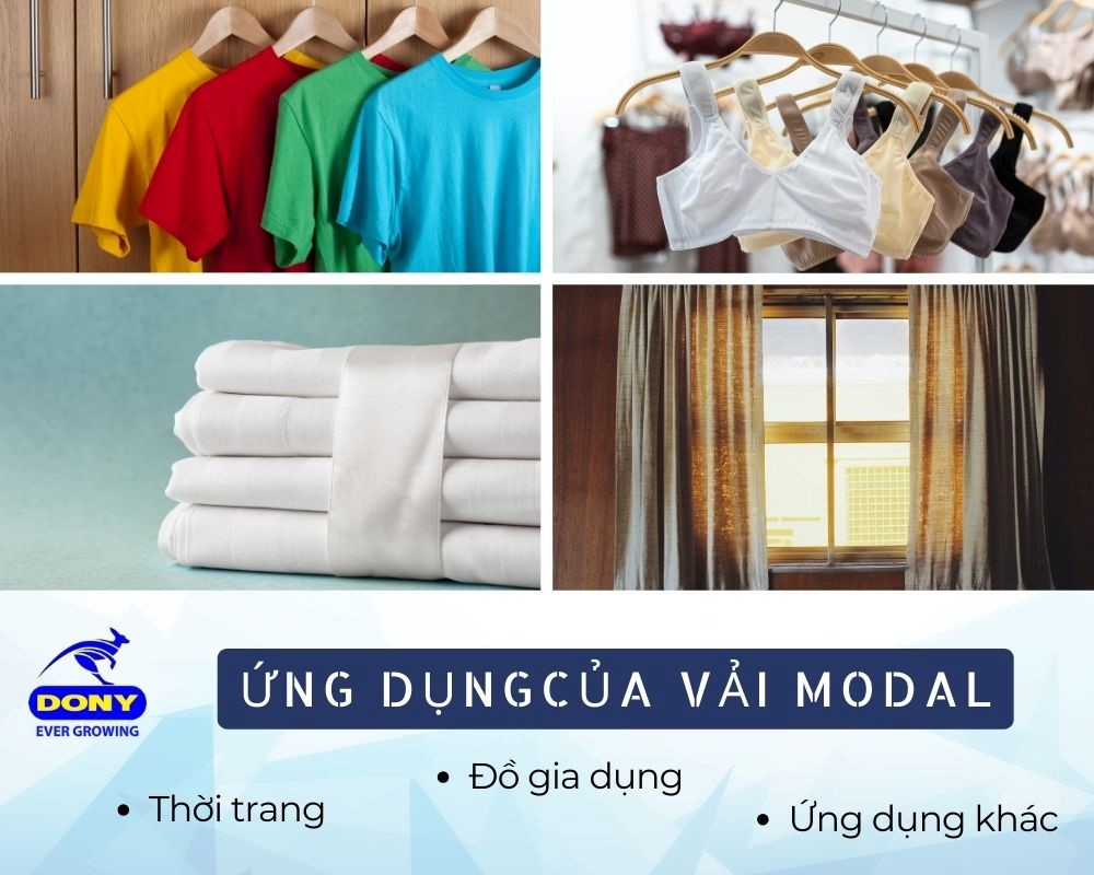 Ứng Dụng Của Vải Modal