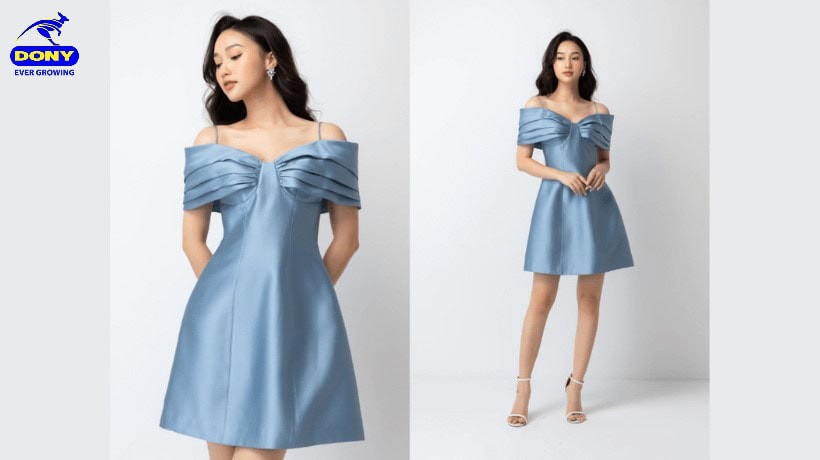 Đầm Váy Vải Taffeta