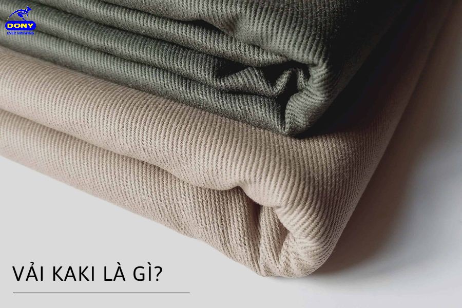 Vải Kaki (Khaki) Là Chất Liệu Vải Được Dệt Cotton 100% Hoặc Sợi Cotton Đan Chéo Với Sợi Tổng Hợp