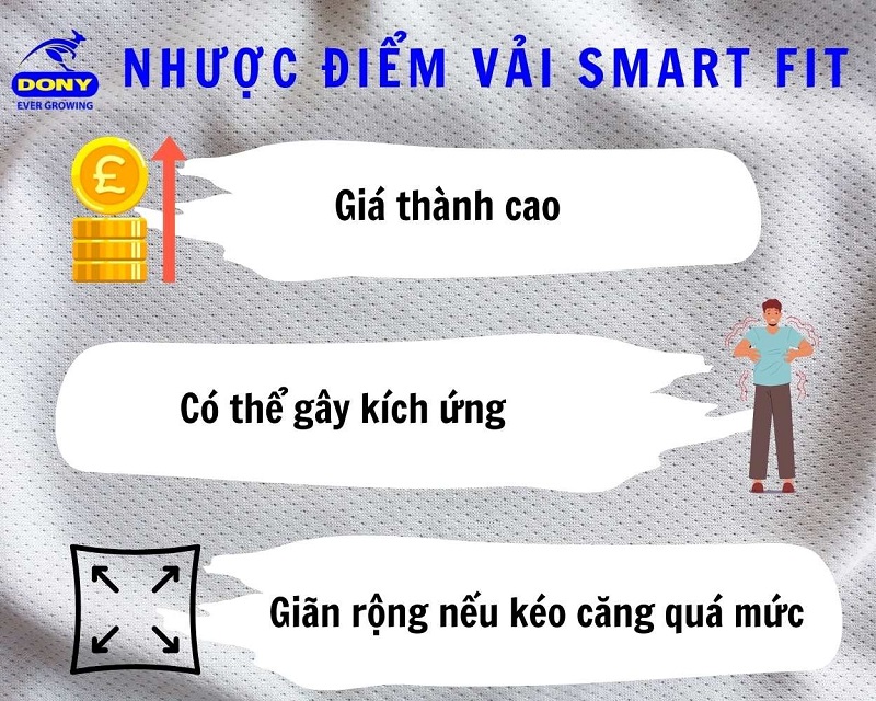 Nhược Điểm Vải Smart Fit