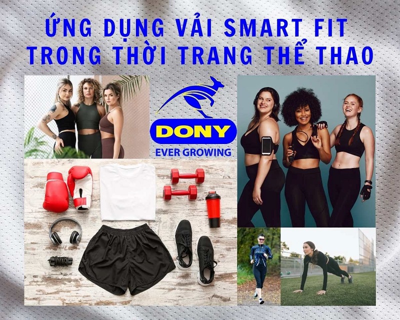 Vải Smart Fit Là Lựa Chọn Hàng Đầu Cho Các Trang Phục Thể Thao Và Hoạt Động Ngoài Trời