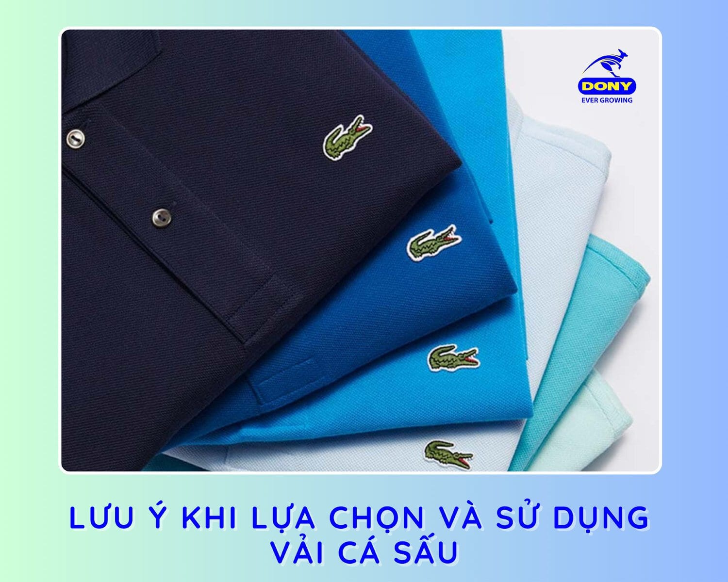 Lưu Ý Khi Sử Dụng Vải Cá Sấu