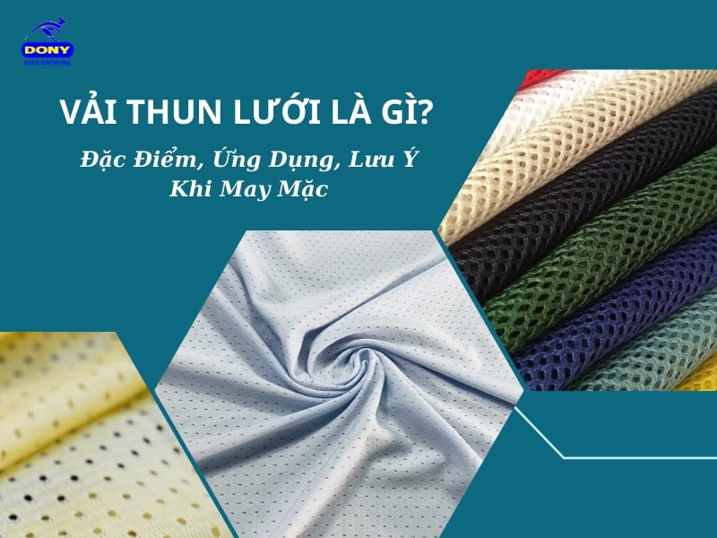 Tìm Hiểu Về Vải Thun Lưới