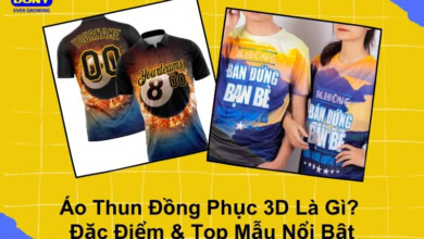 Áo Thun Đồng Phục 3D Là Gì? Đặc Điểm &Amp; Top Mẫu Nổi Bật