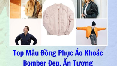 Mẫu Đồng Phục Áo Khoác Bomber Đẹp, Ấn Tượng