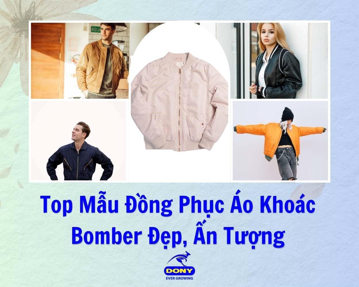 Mẫu Đồng Phục Áo Khoác Bomber Đẹp, Ấn Tượng