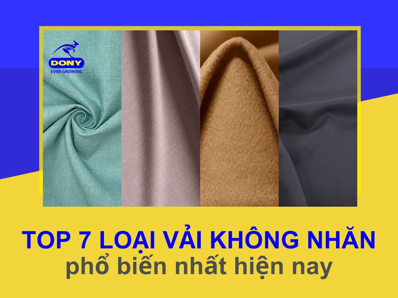 Tìm Hiểu Các Loại Vải Không Nhăn Phổ Biến Nhất Hiện Nay