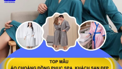 Top những mẫu áo choàng đồng phục cho spa, khách sạn đẹp