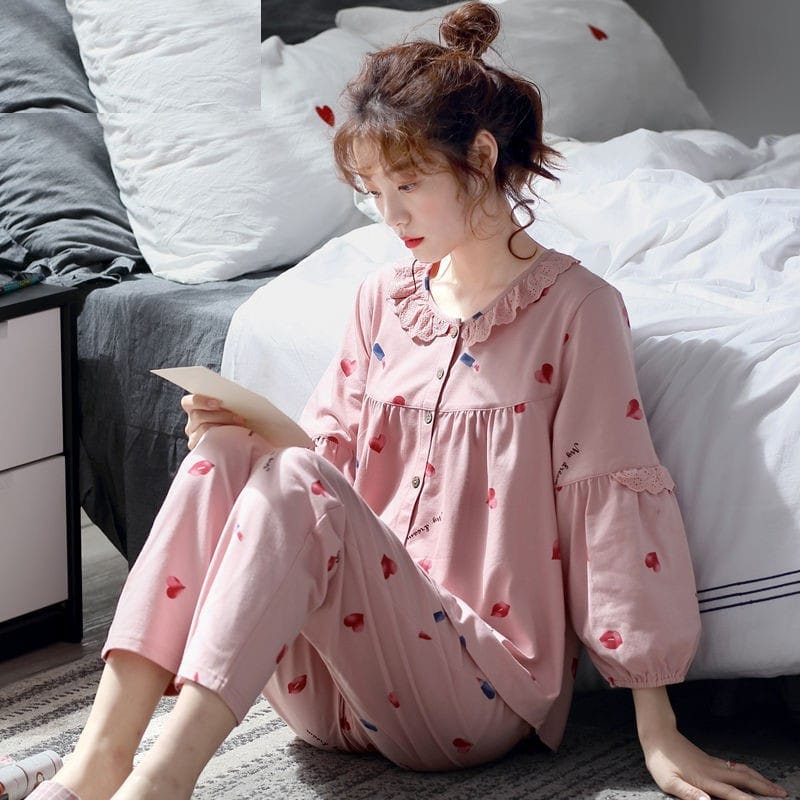 Đồ ngủ pijama vải cotton