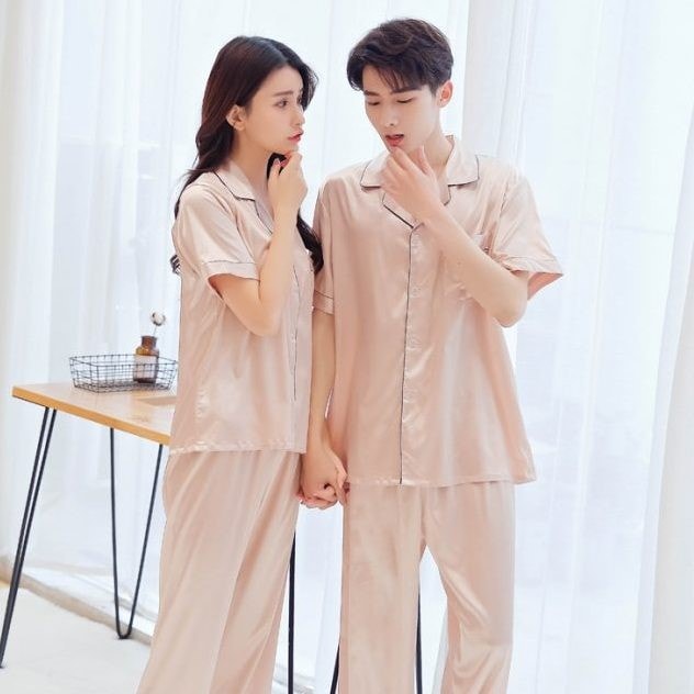 Pijama vải satin