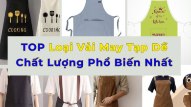 Các loại vải may tạp dề phổ biến