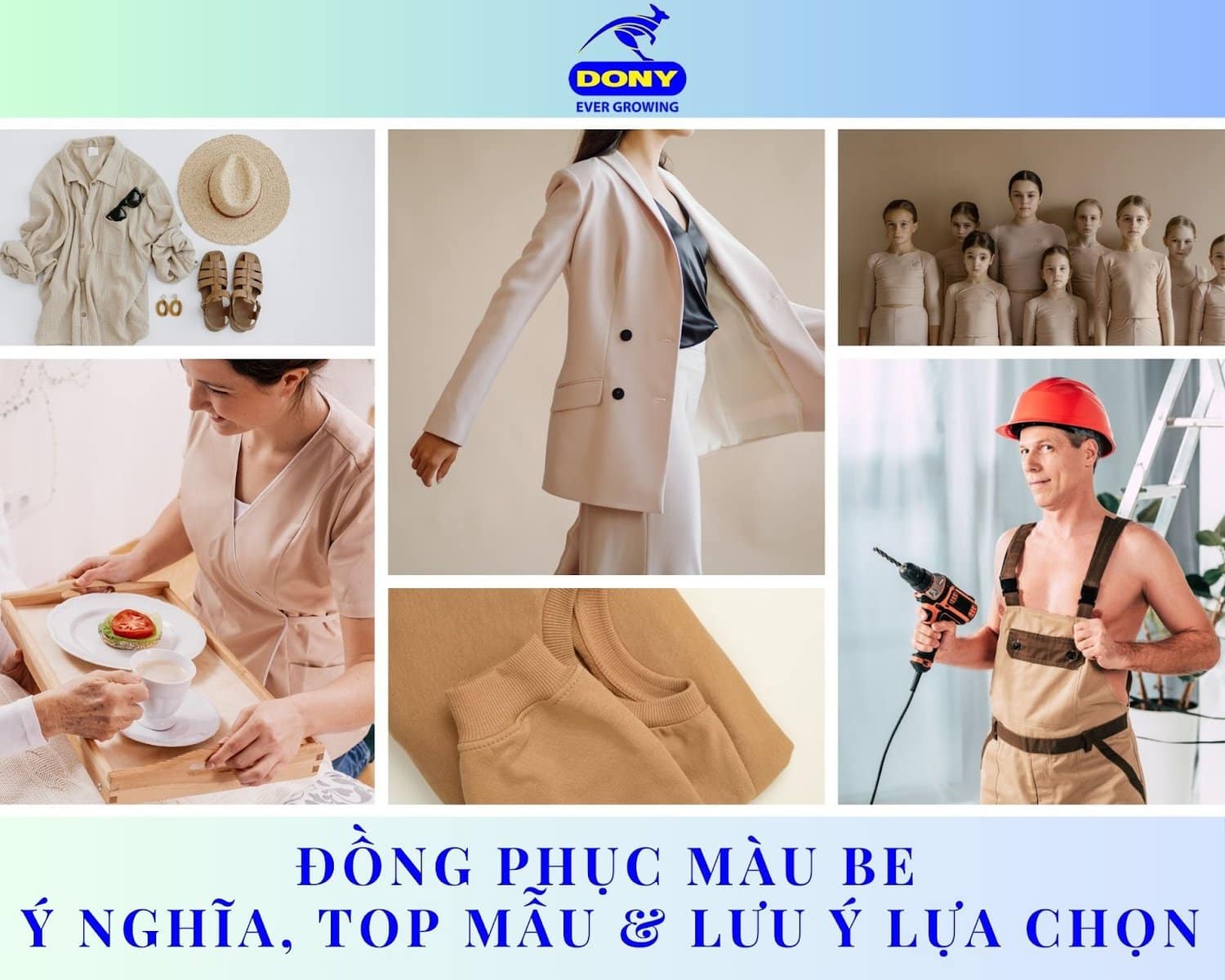 Đồng Phục Màu Be: Ý Nghĩa, Top Mẫu & Lưu Ý Lựa Chọn