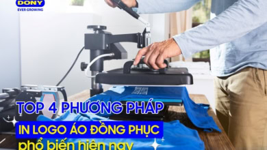 Phương pháp in logo lên áo đồng phục