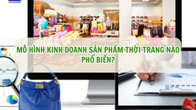 Mô Hình Kinh Doanh Sản Phẩm Thời Trang