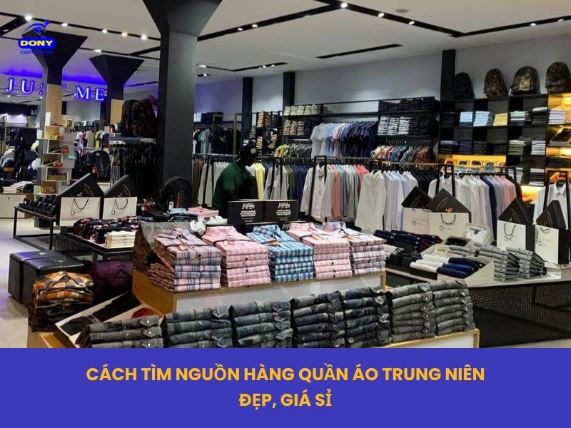 Nguồn Hàng Quần Áo Trung Niên