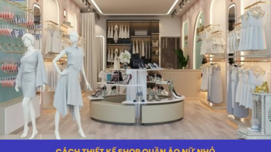 Thiết Kế Shop Quần Áo Nhỏ
