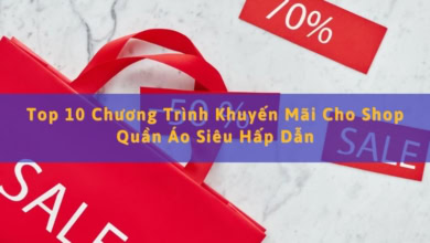Chương Trình Khuyến Mãi Cho Shop Quần Áo