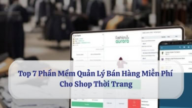 Phần Mềm Bán Hàng Miễn Phí Cho Shop Thời Trang